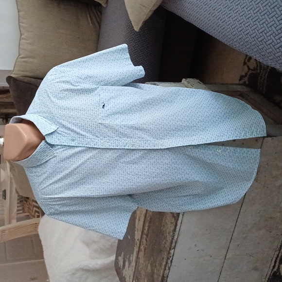 Vineyard Vines mini bonefish performance classic fit tucker shirt L Easter - Picture 3 of 13